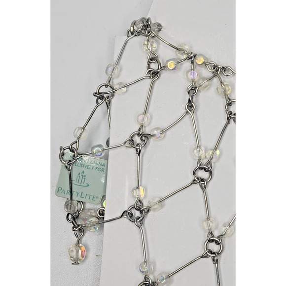 PartyLite Luster Pillar/Shade Necklace Retired NIB P9289/P19C - Picture 3 of 5